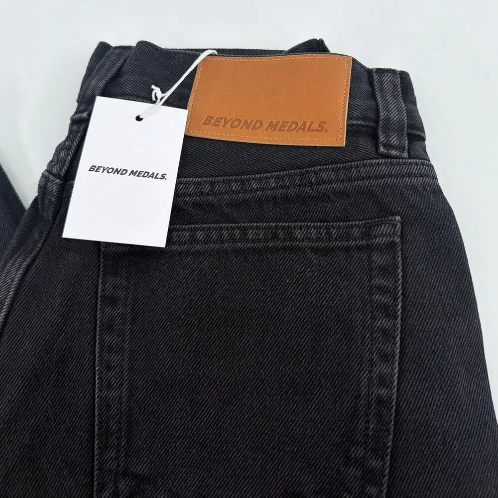Beyond Medals Black Loose Jeans Size XS